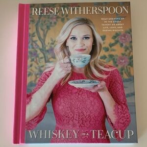 'Whiskey in a Teacup' Pink Coffee Table Book